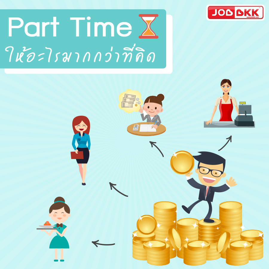 หางาน,สมัครงาน,งาน,Part Time ให้อะไรมากกว่าที่คิด